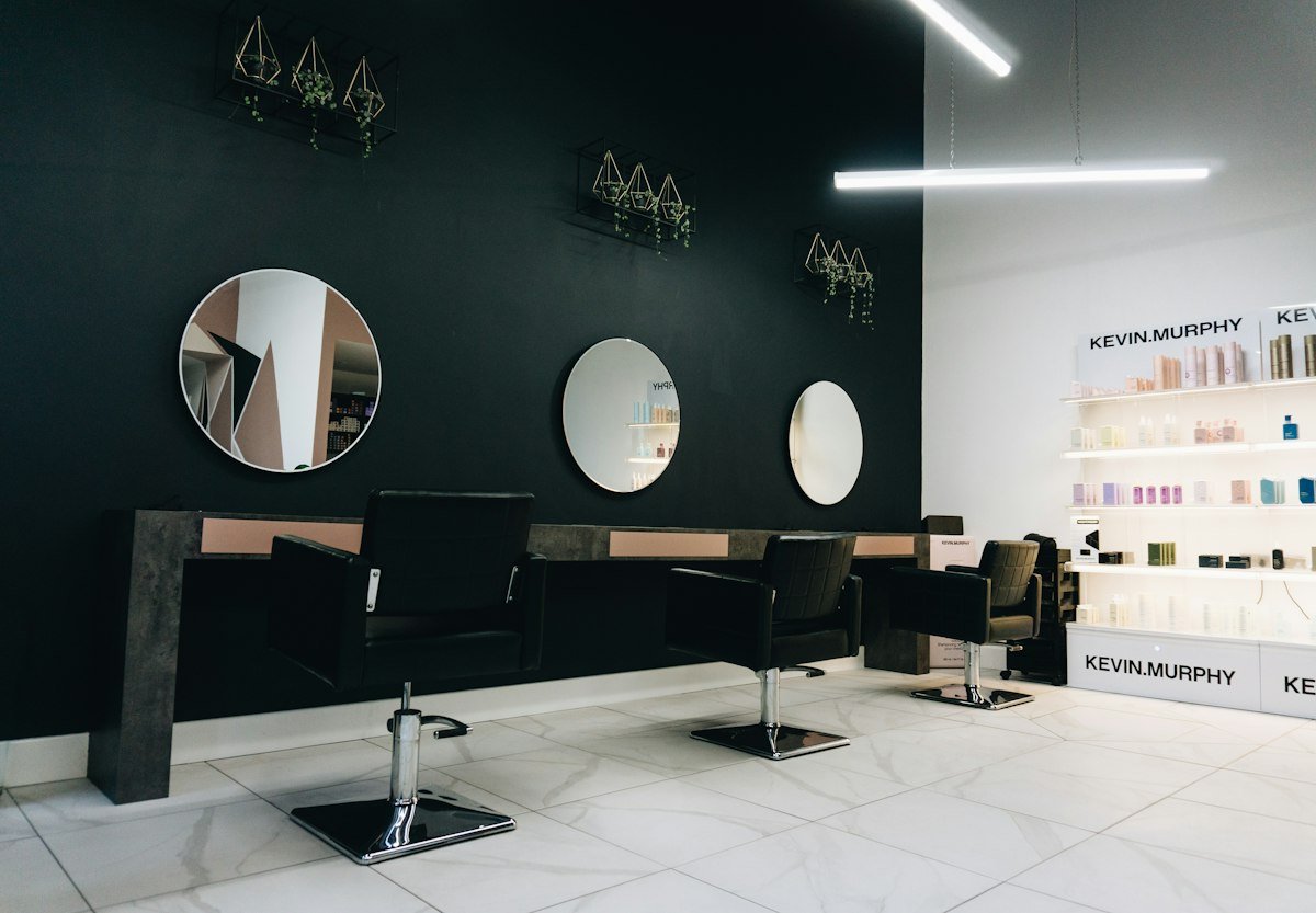 Sunset Nails and Spa relaxing salon interior