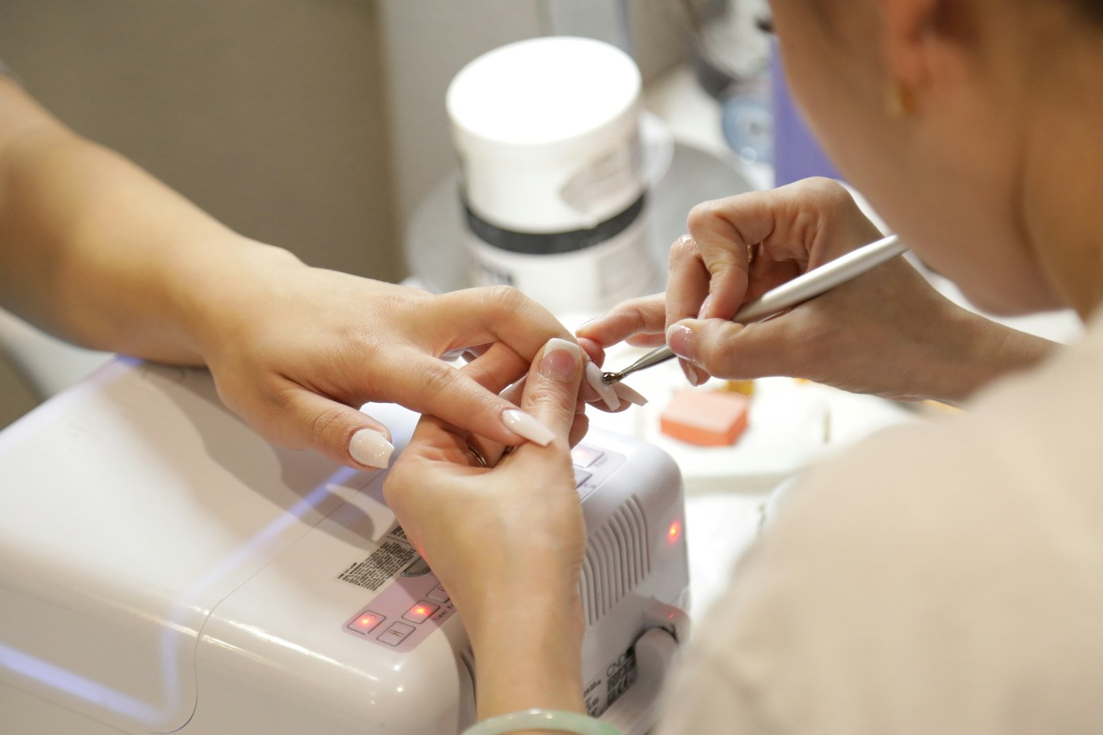 Editorial nail salon artistry and elegance